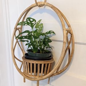 Hanging Boho Rattan Planter